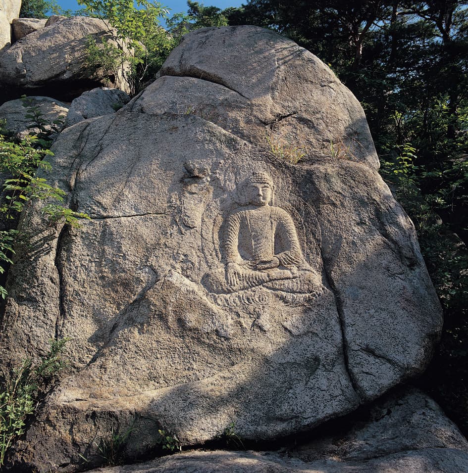 경주 남산 용장사지 마애여래좌상 — 경주 남산 용장사지 마애여래좌상