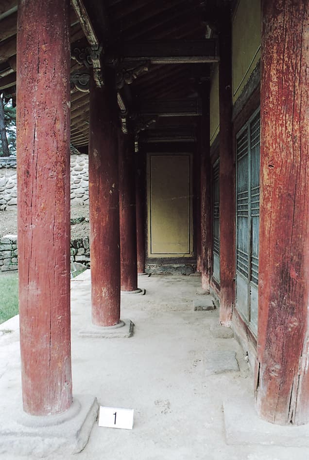 영주 소수서원 문성공묘 — 문성공묘 퇴칸