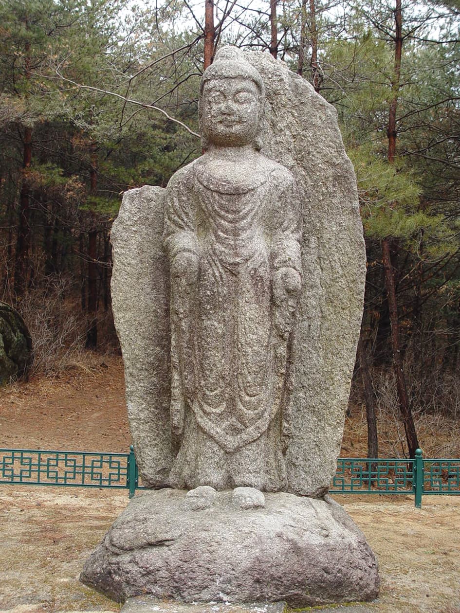 거창 농산리 석조여래입상 — 거창 농산리 석조여래입상