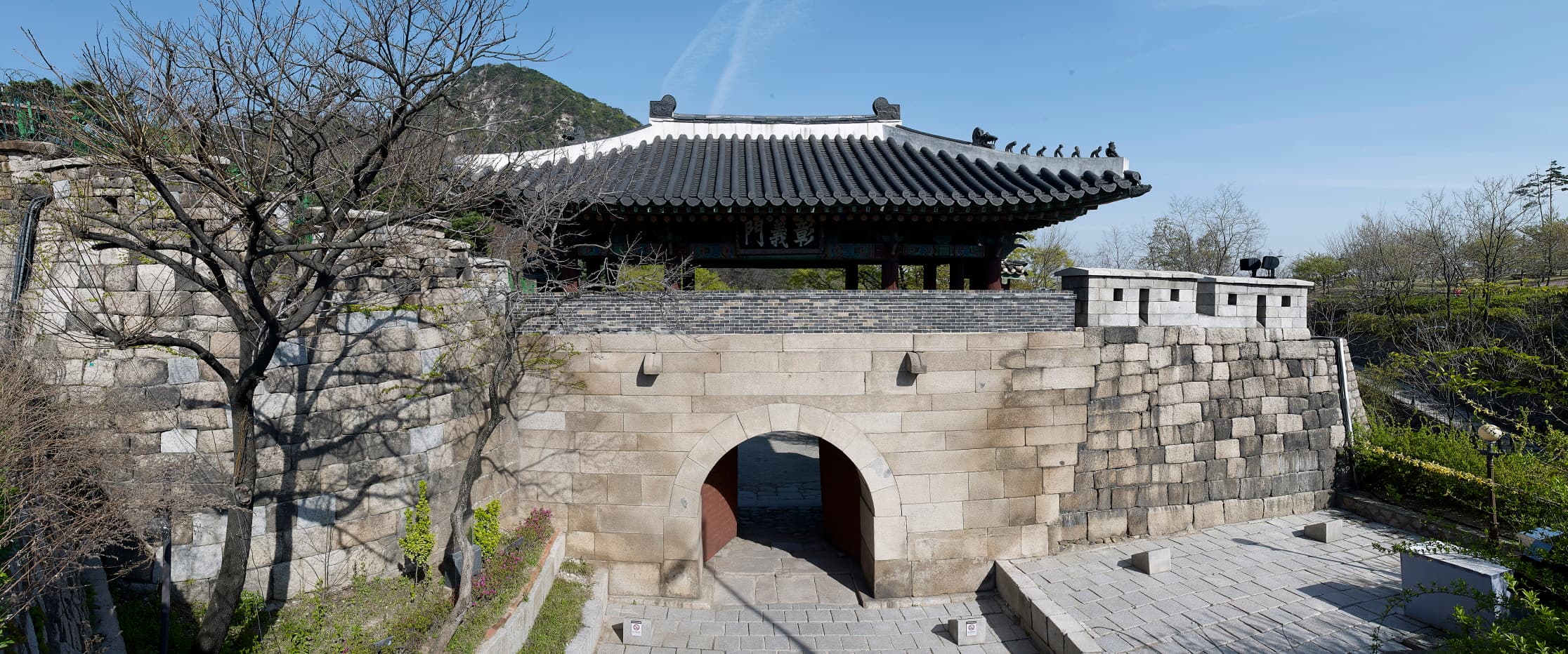 서울 창의문 — 창의문 정면