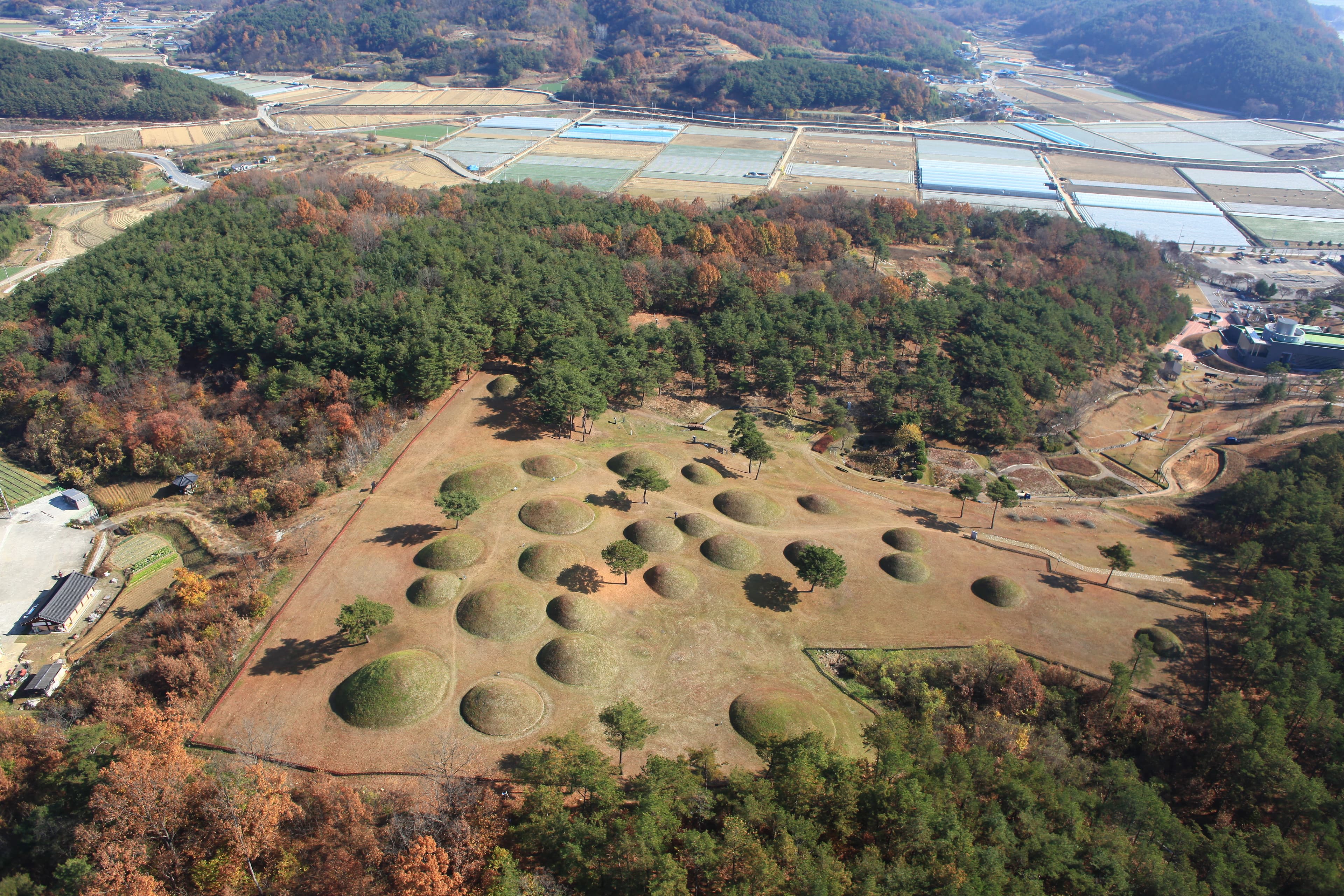합천 옥전 M4호분 출토 금귀걸이 — 합천 옥전 고분군