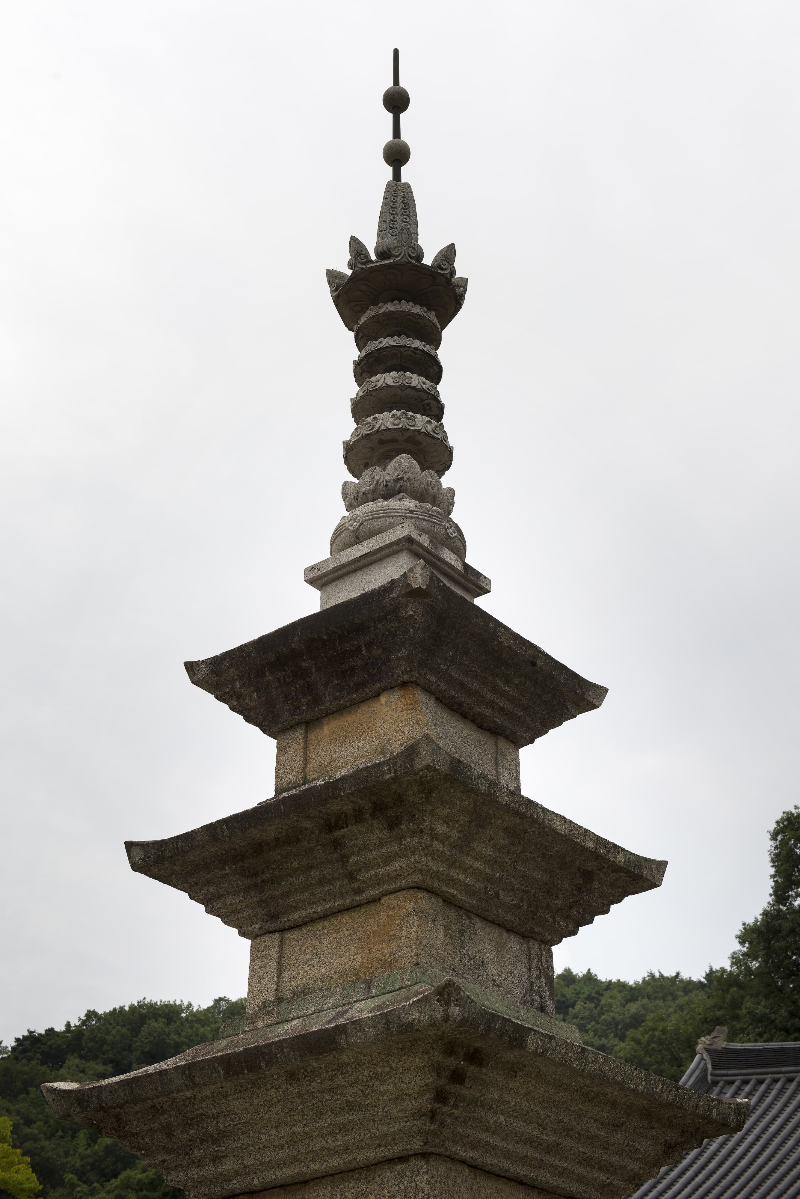 문경 도천사지 동·서 삼층석탑 — 문경 도천사지 동·서 삼층석탑_동탑 상륜부 (촬영년도 : 2015년)