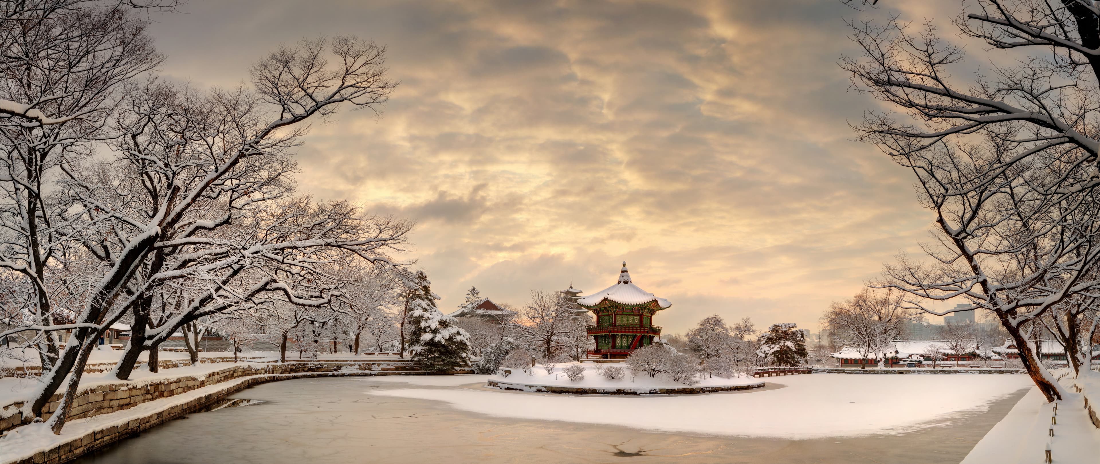 경복궁 향원정 — 경복궁 향원정_전경(겨울)