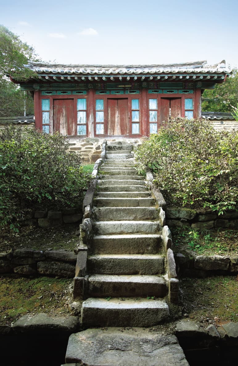 달성 도동서원 — 달성 도동서원 - 사당 계단