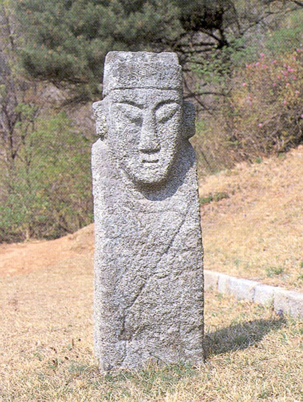 강화 홍릉 — 석인상