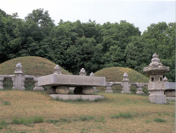 구리 동구릉 — 숭릉근경