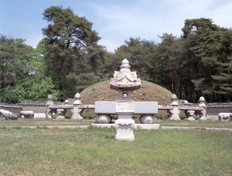 구리 동구릉 — 수릉근경