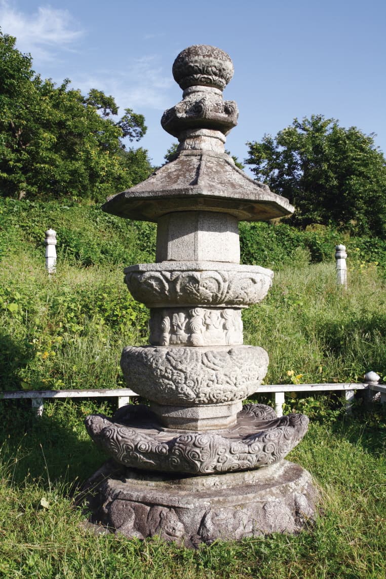 강릉 굴산사지 — 강릉 굴산사지-부도