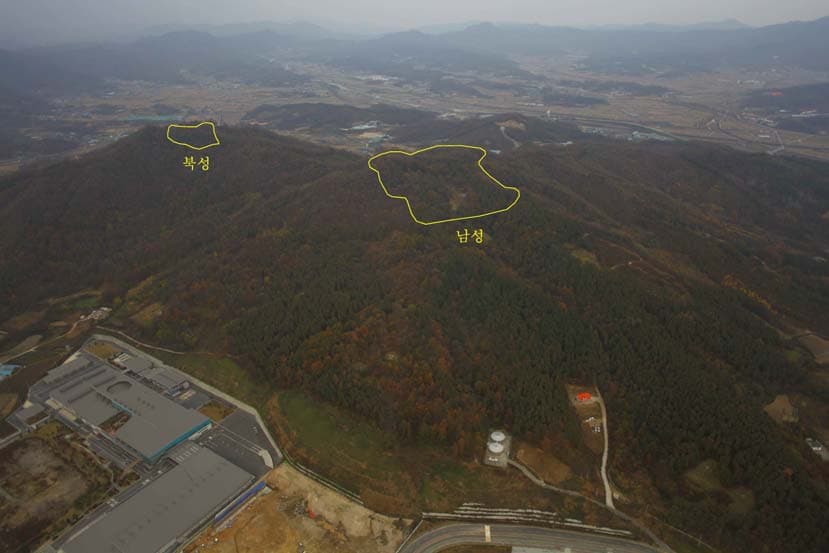 증평 추성산성 — 전경 사진