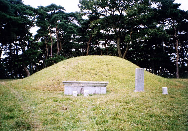 경주 신무왕릉 — 경주 신무왕릉 전면