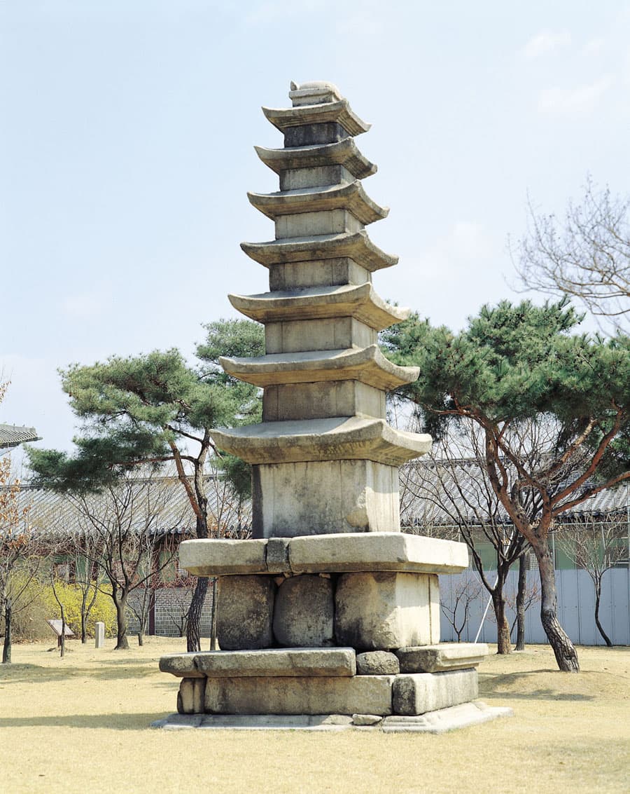 개성 남계원지 칠층석탑 — 개성 남계원지 칠층석탑 전경
