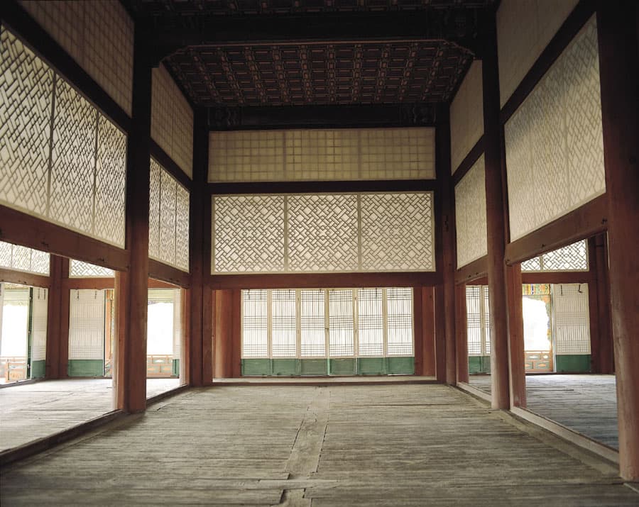 경복궁 경회루 — 경복궁 경회루 내부 마루
