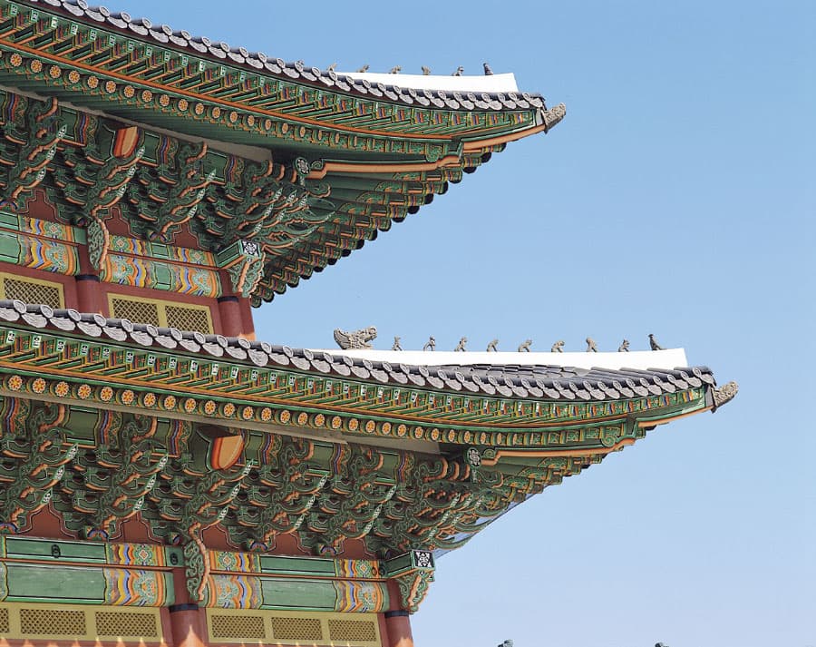 창덕궁 인정전 — 창덕궁 인정전 1,2층 추녀
