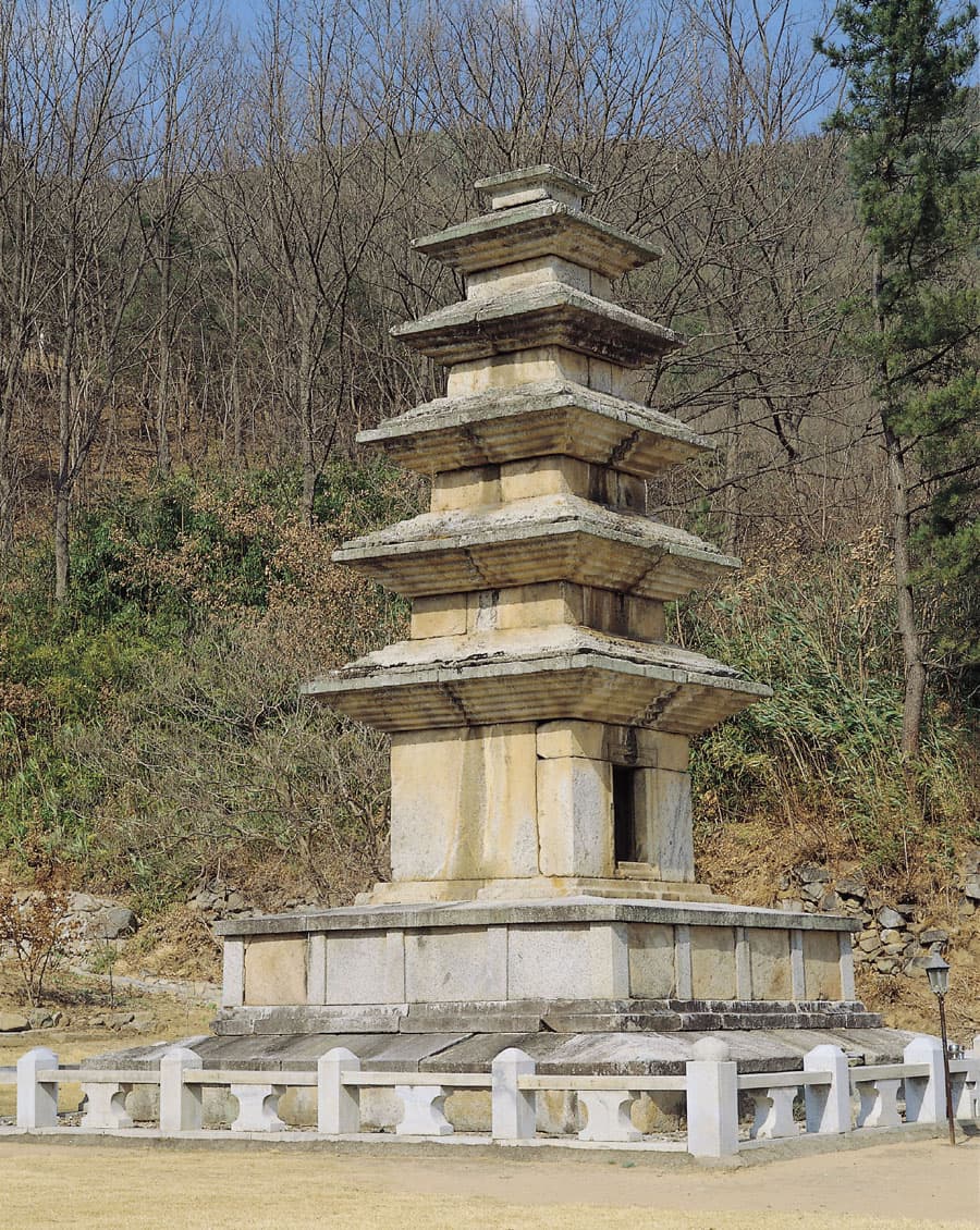 구미 죽장리 오층석탑 — 구미 죽장리 오층석탑