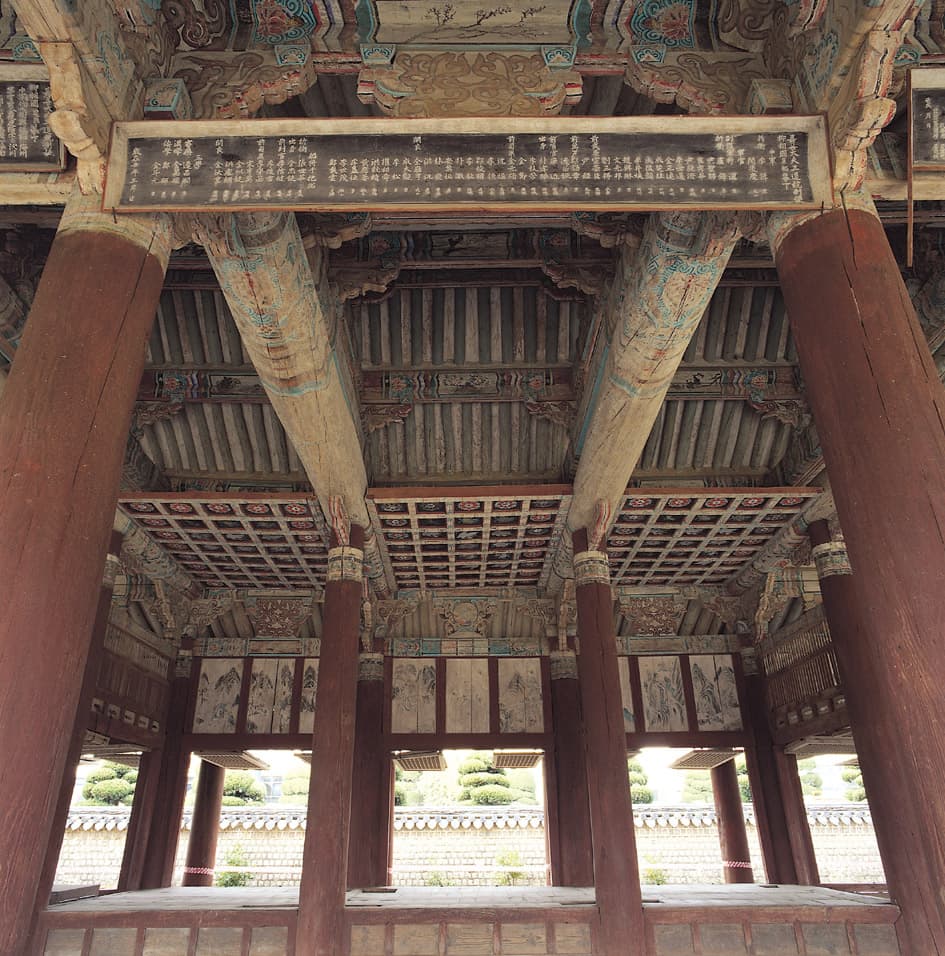 통영 세병관 — 통영 세병관 내부