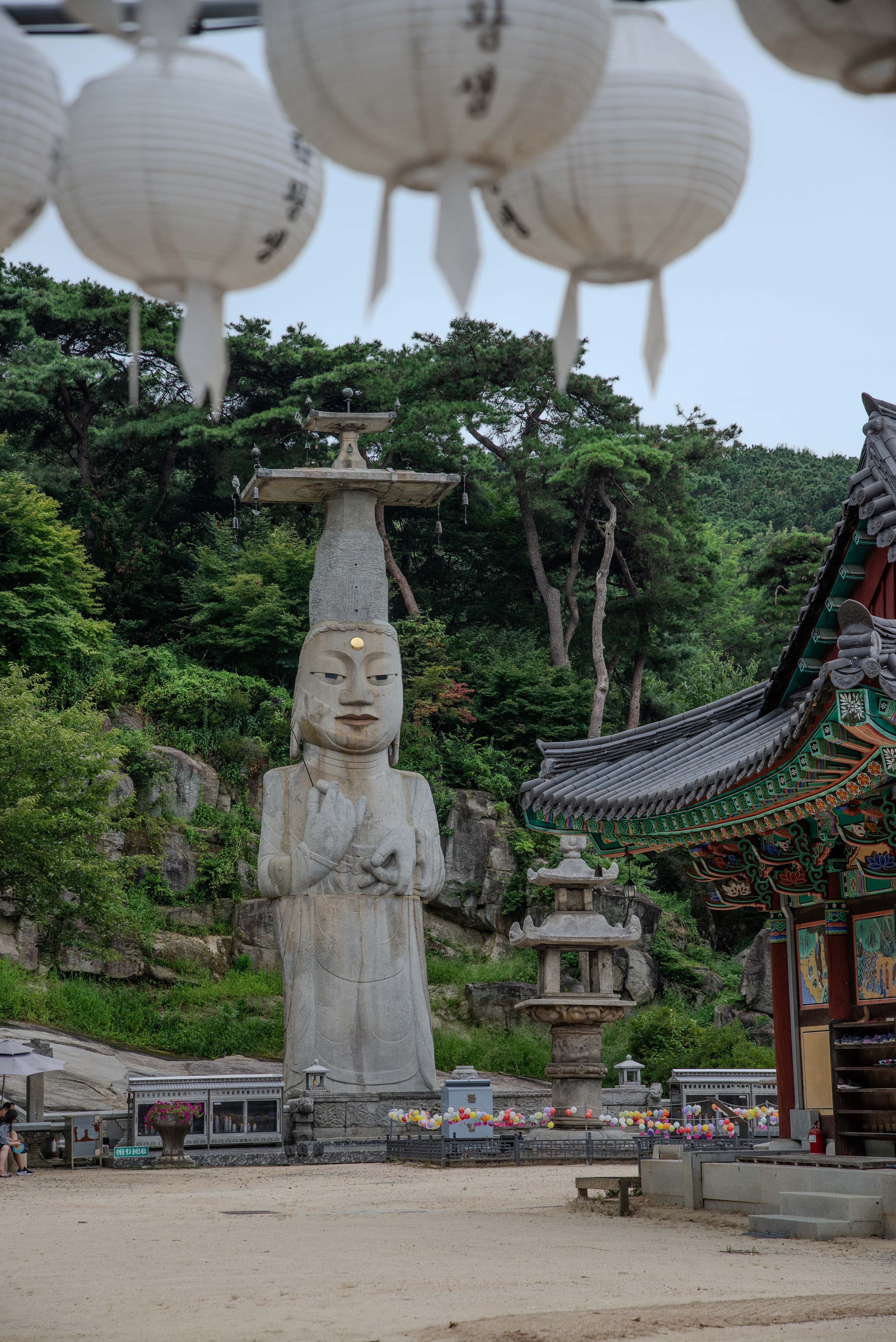 논산 관촉사 석조미륵보살입상 — 논산 관촉사 석조미륵보살입상(사진)_미륵보살입상 (촬영년도_2024년)