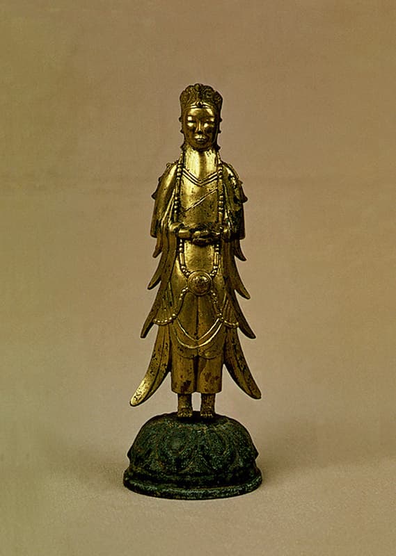 금동보살입상(1963-1) — 금동보살입상(金銅菩薩立像)