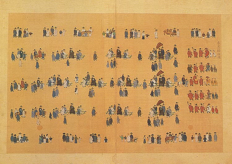 기사계첩 — 기해기사계첩(봉맹귀사도)