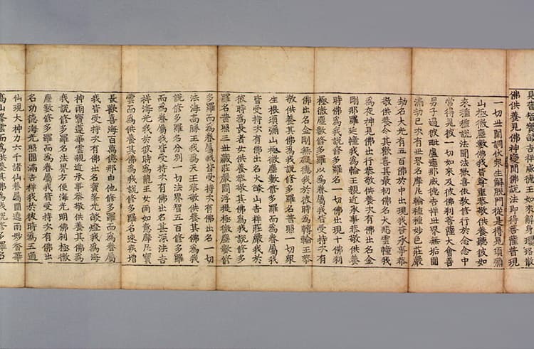 대방광불화엄경 정원본 권20 — 대방광불화엄경정원본(권제12)