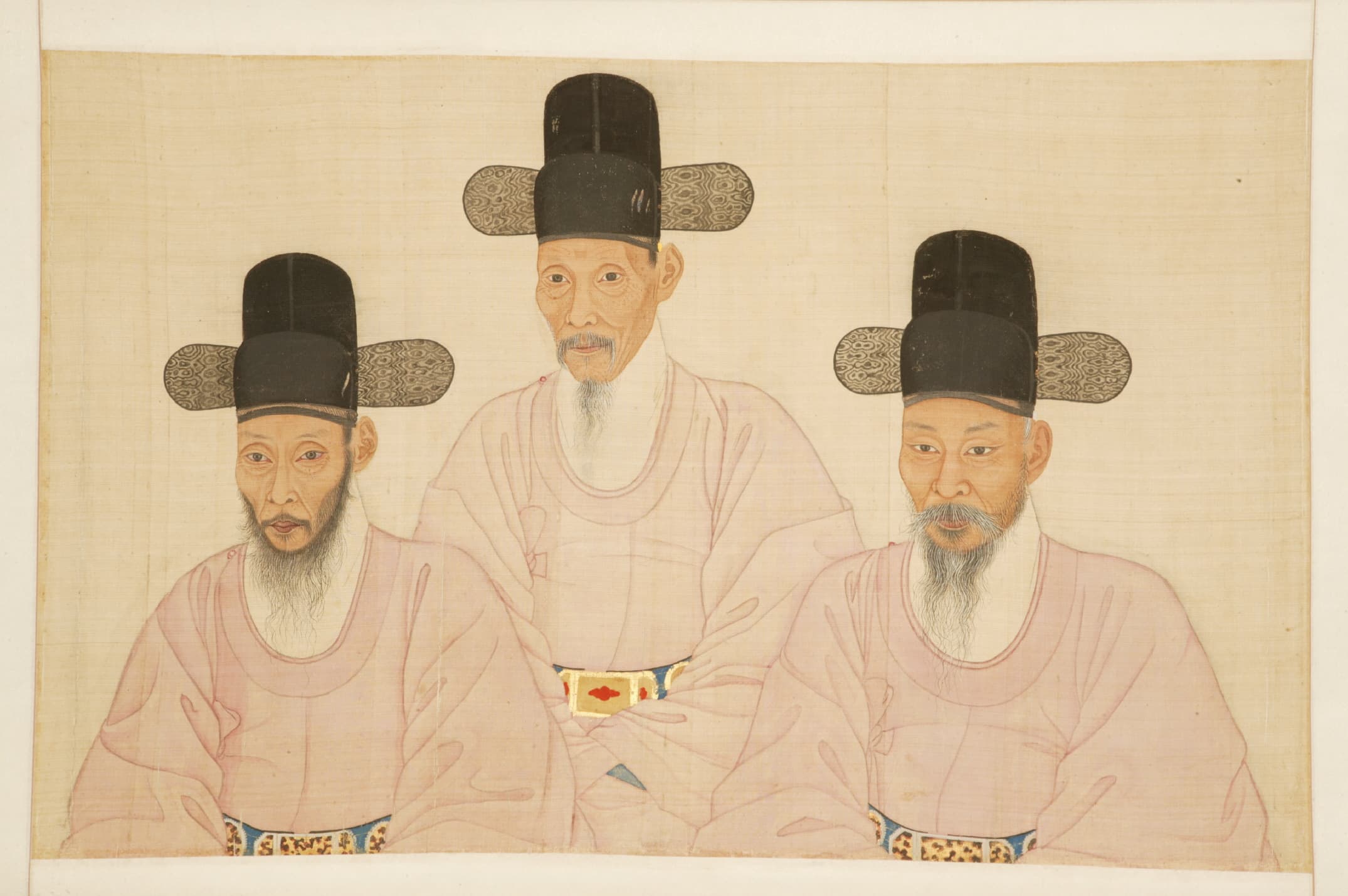 조씨삼형제 초상 — 보물 조씨삼형제 초상