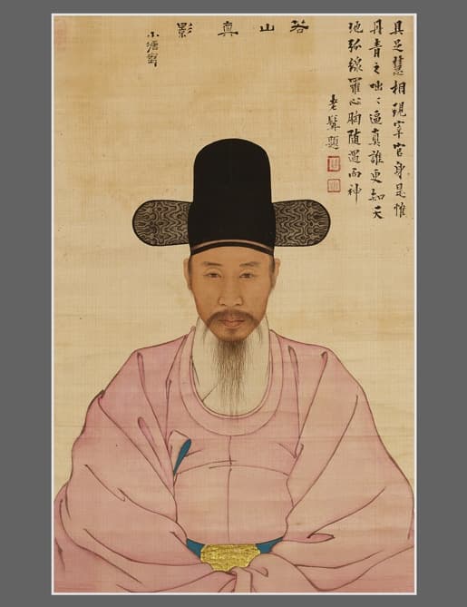 강이오 초상 — 보물 강이오 초상