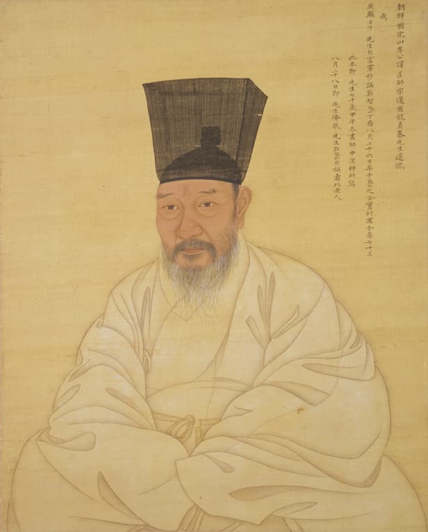 이광사 초상 — 보물 이광사 초상