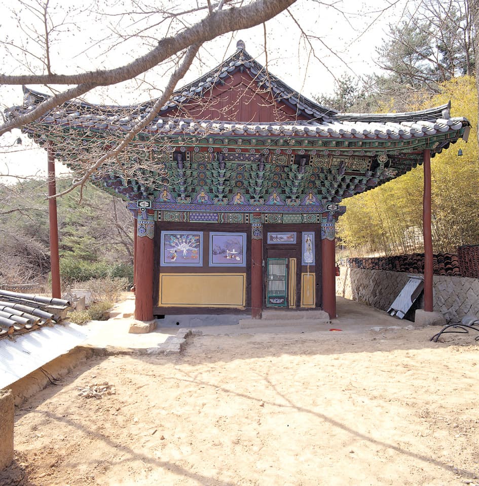 대구 북지장사 지장전 — 대구 북지장사 지장전 측면