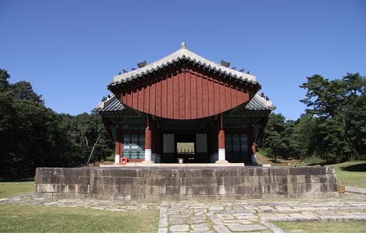 구리 동구릉 건원릉 정자각 — 구리 동구릉 건원릉 정자각 정면