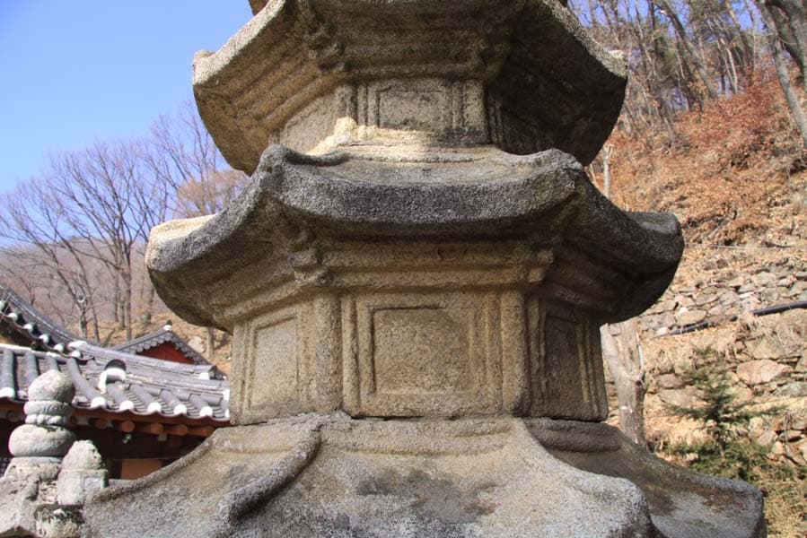 남양주 수종사 팔각오층석탑 — 남양주 수종사 팔각오층석탑 (탑신부)