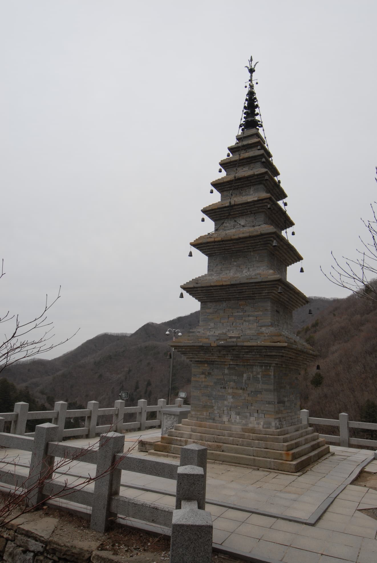정선 정암사 수마노탑 — 정선 정암사 수마노탑(촬영:문화재청)