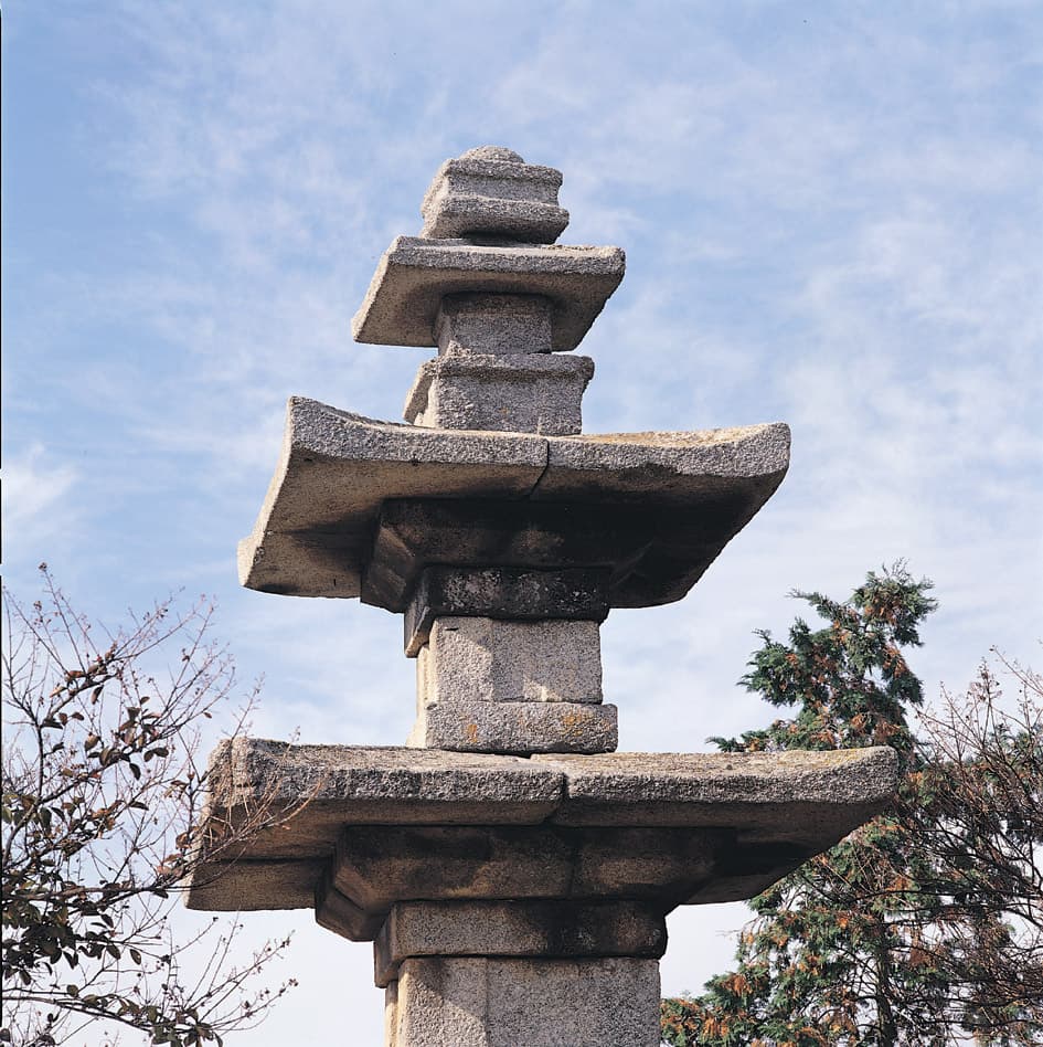 서천 성북리 오층석탑 — 탑신부 및 상륜부