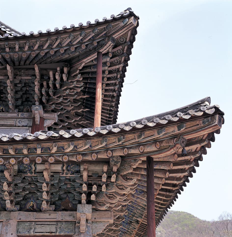 부여 무량사 극락전 — 무량사 극락전 추녀부