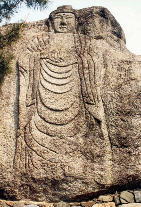 천안 삼태리 마애여래입상 — 천안 삼태리 마애여래입상