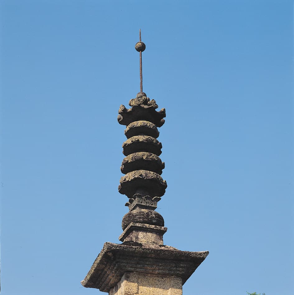 남원 실상사 동·서 삼층석탑 — 동 삼층석탑 상륜부