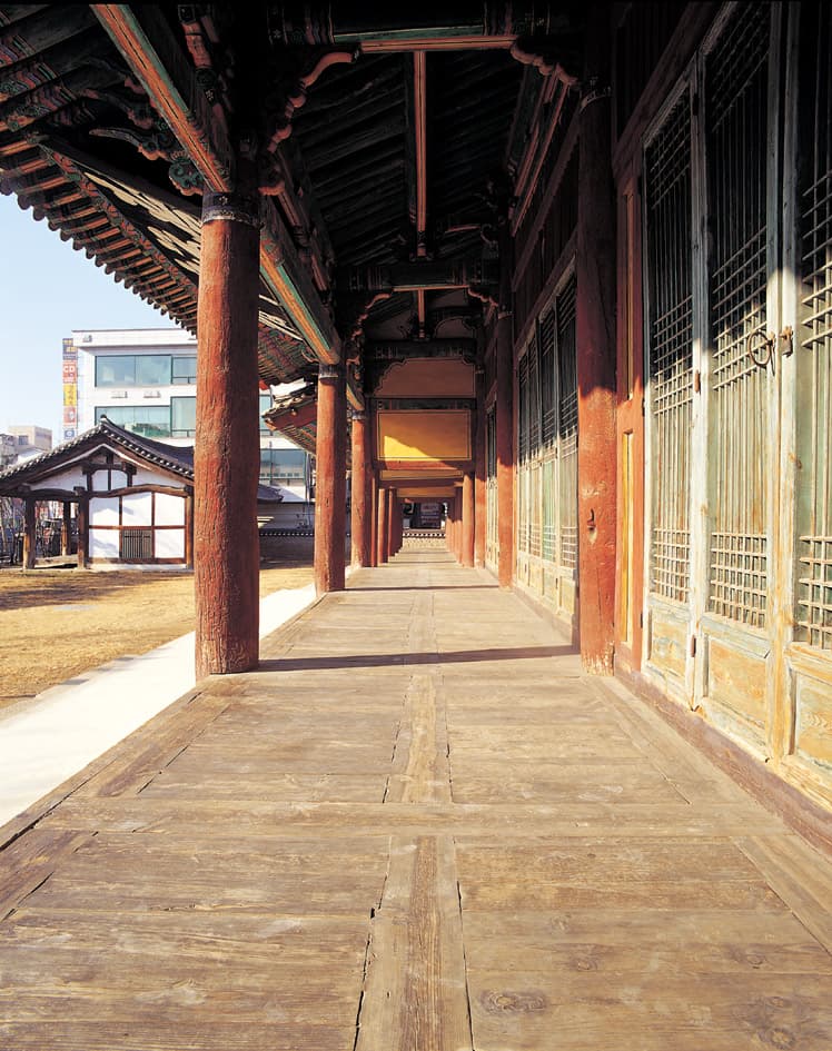 전주 풍패지관 — 전주 풍패지관 본전 퇴칸