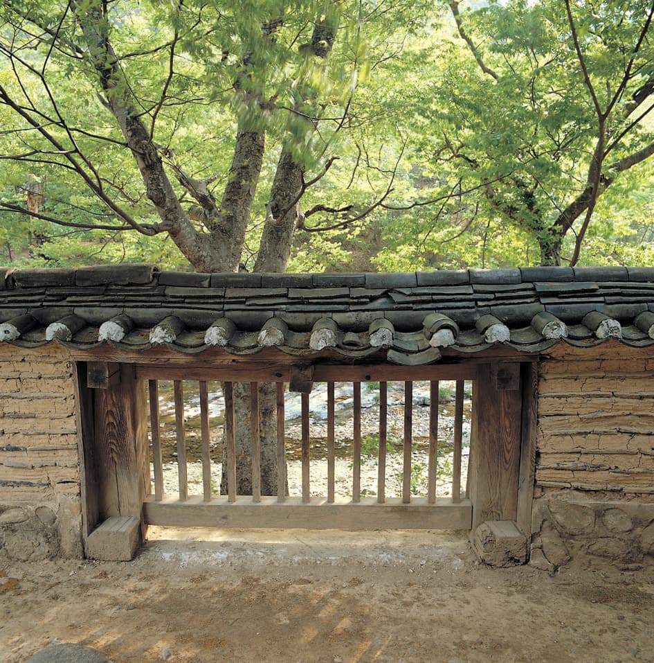 경주 독락당 — 독락당 담자의 살창