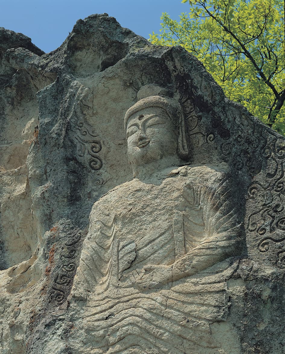 경주 골굴암 마애여래좌상 — 경주 골굴암 마애여래좌상