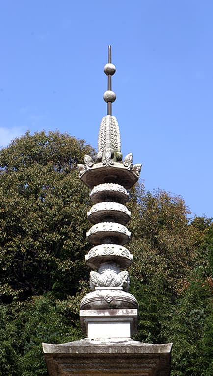 문경 도천사지 삼층석탑 — 문경 도천사지 삼층석탑 상륜부