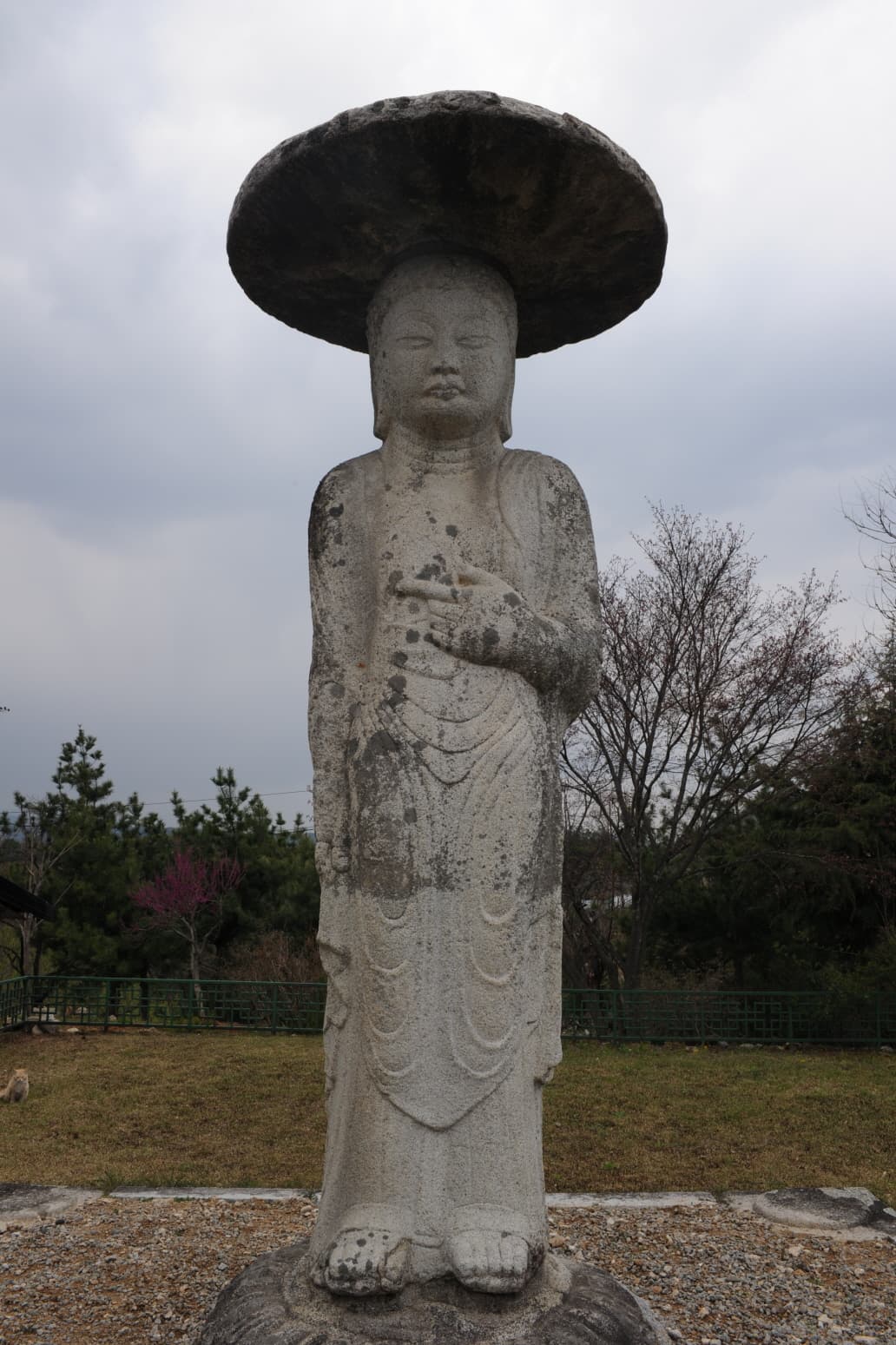 거창 양평리 석조여래입상 — 거창 양평리 석조여래입상(촬영:문화재청)