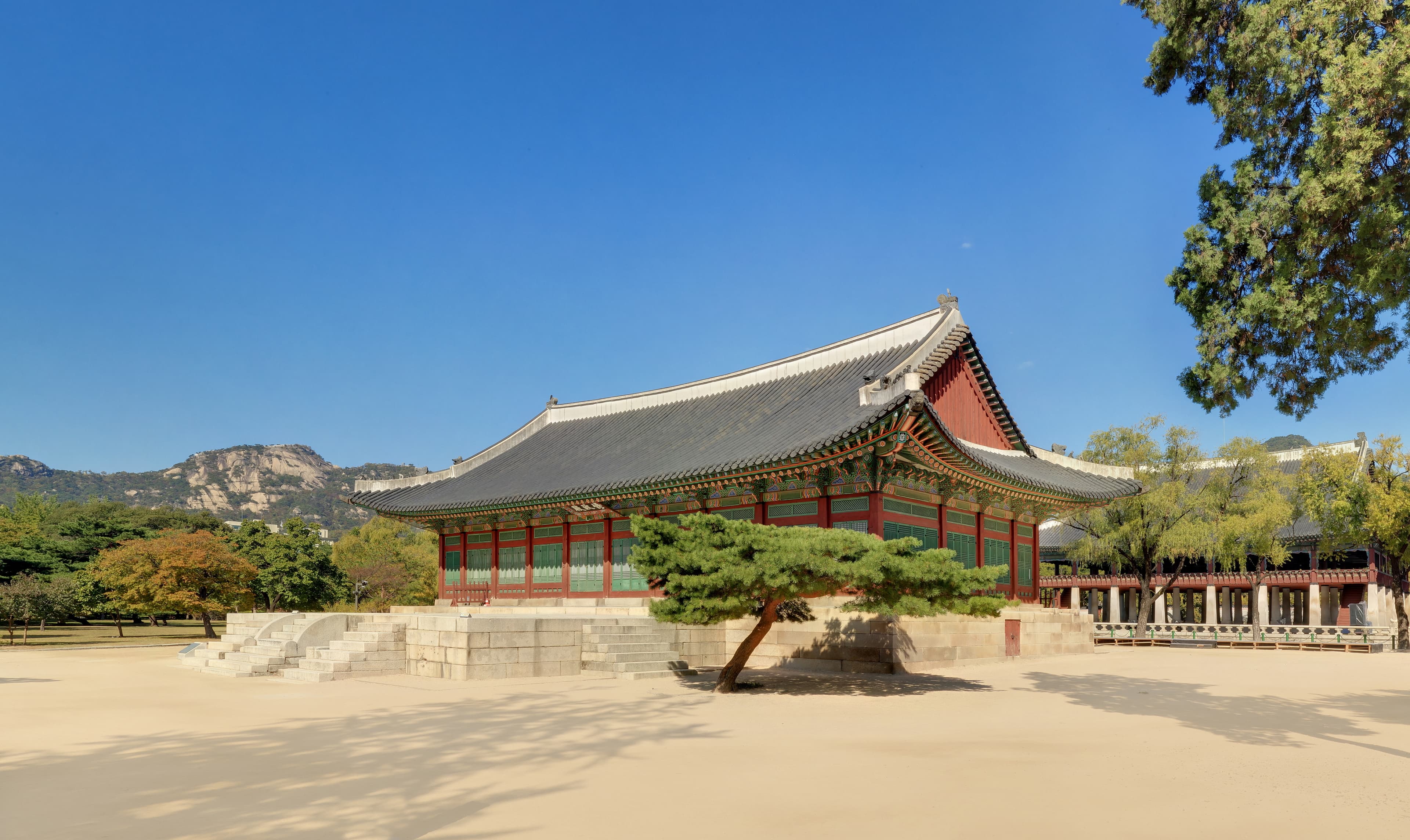 경복궁 수정전 — 경복궁 수정전_전경