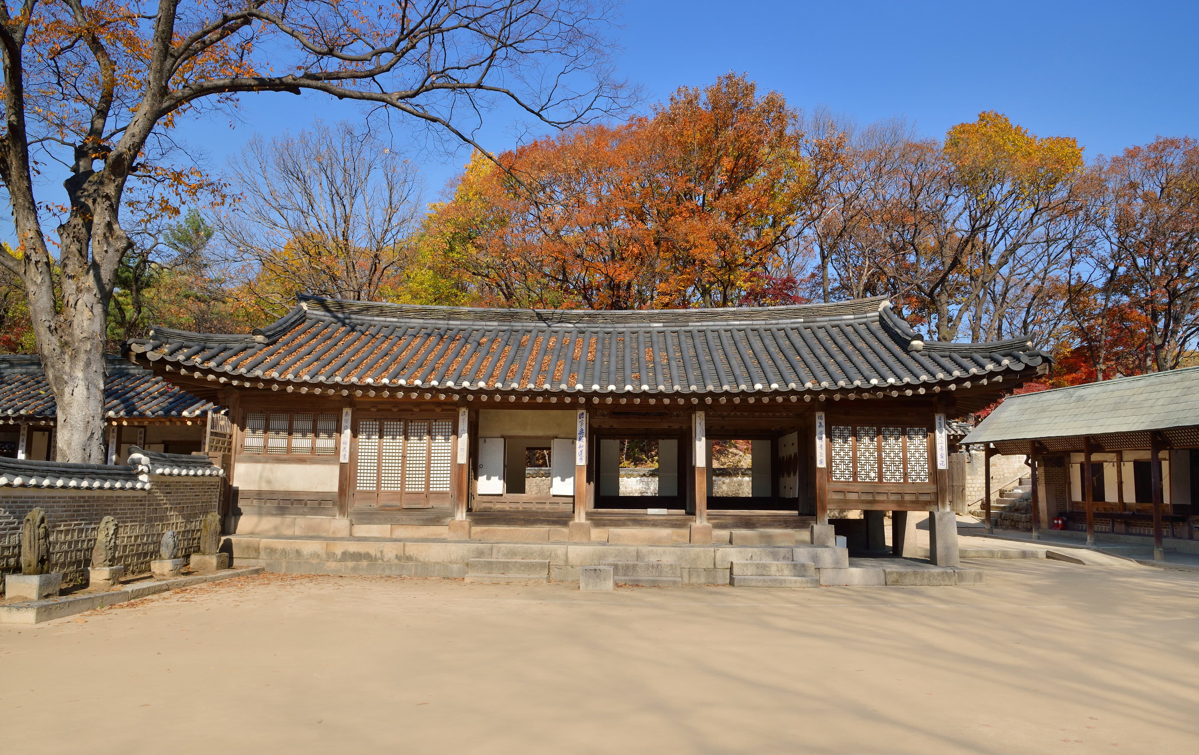 창덕궁 연경당 — 창덕궁 연경당_사랑채 근경
