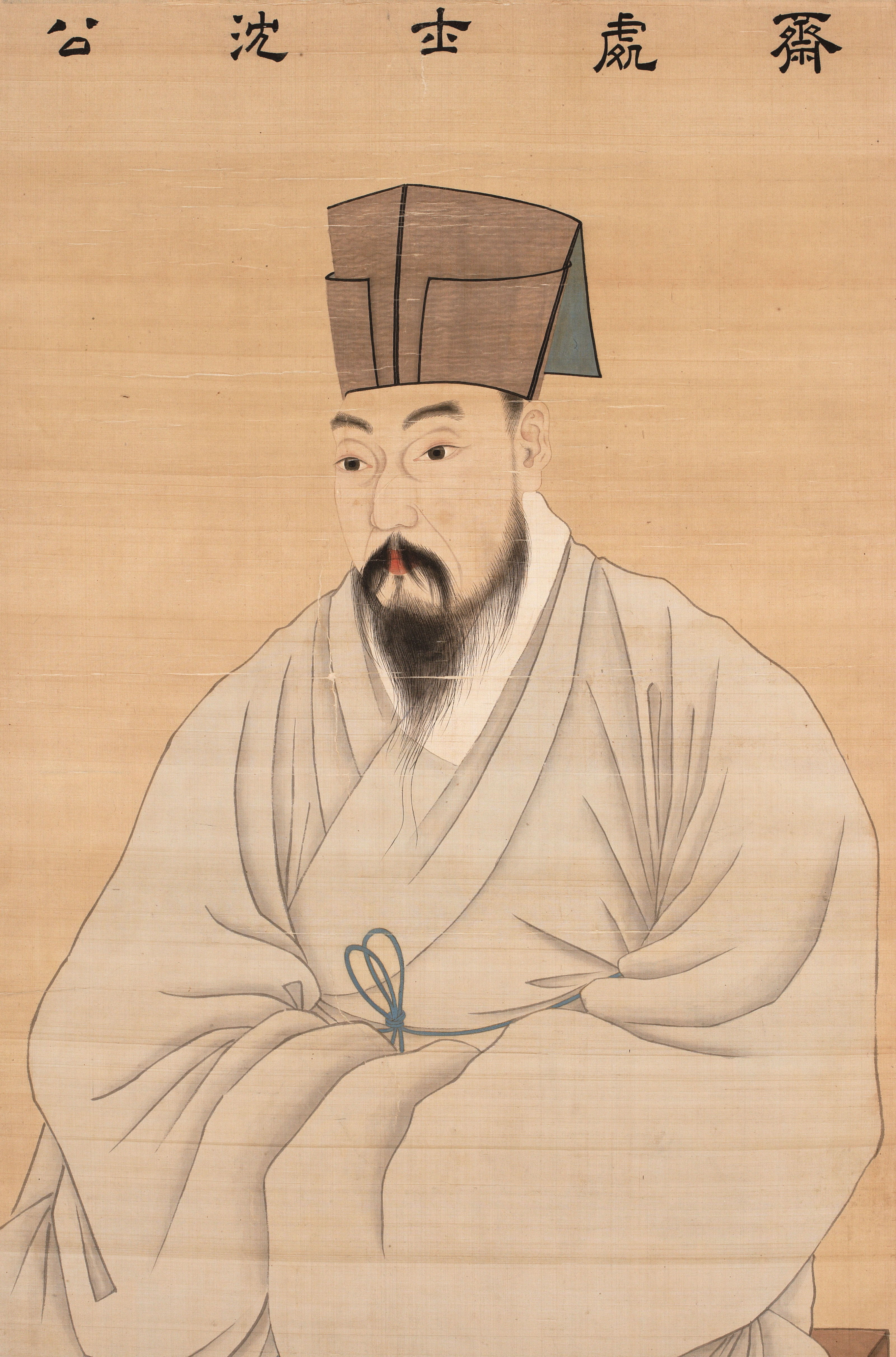 심득경 초상 — 보물_심득경 초상4_문화재대관(보물-회화1)